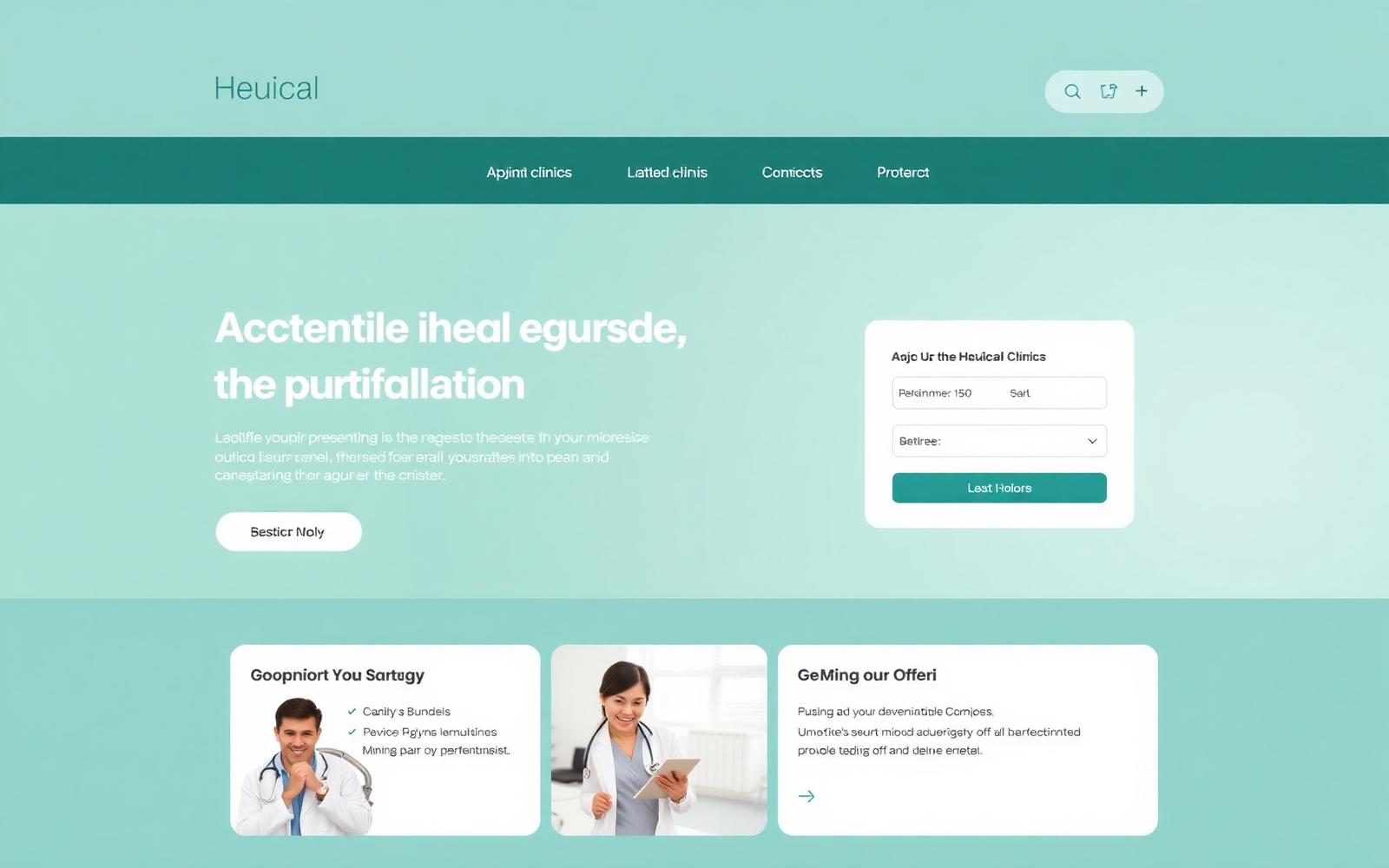 Medical Clinic Website — Healthcare website designed by Topmost Apexnova Solutions